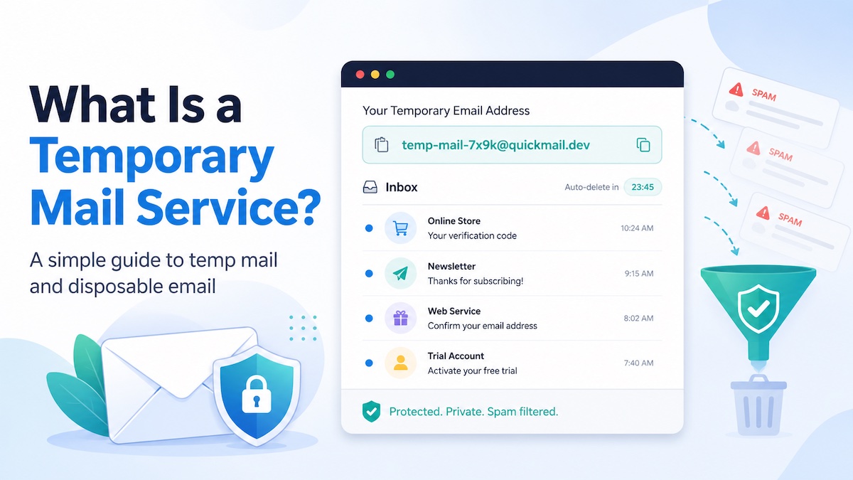 What Is a Temporary Mail Service? A Simple Guide for Everyday Internet Users